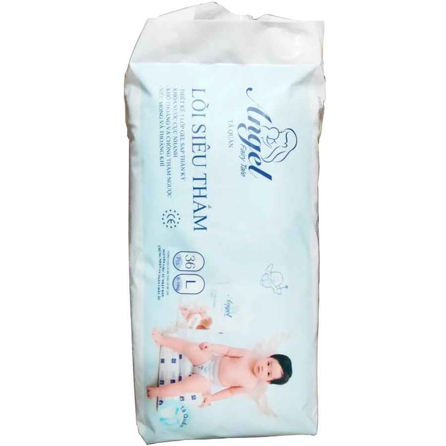 Bỉm Angel Quần Full Size Mẫu mới M38, L36, Xl34