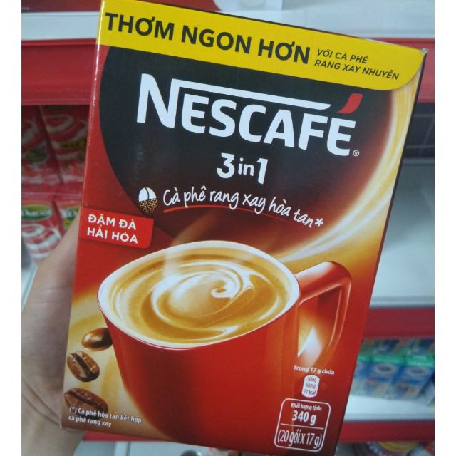 Cà phê rang xay hòa tan nescafe