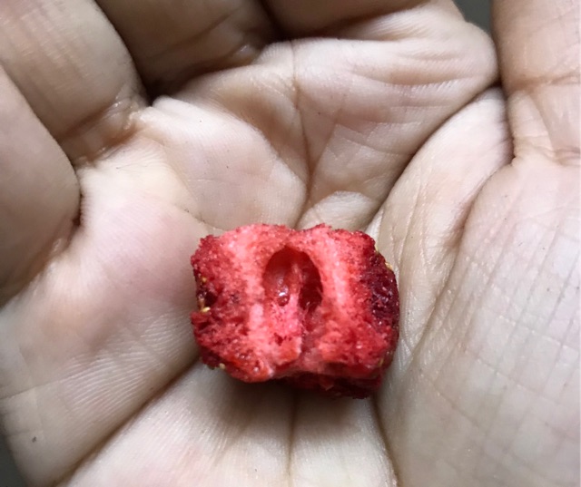Dâu sấy giòn - dâu say lạnh 500g