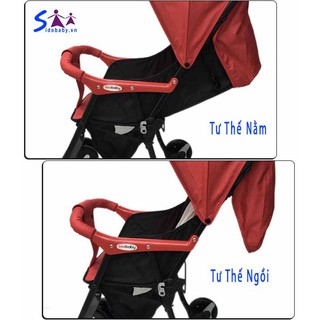 Xe đẩy Seebaby QQ2 du lịch siêu nhẹ