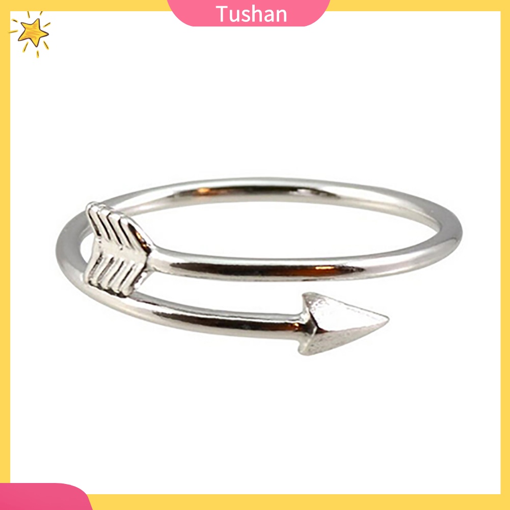 Nhẫn Hở Hình Mũi Tên Thời Trang Cho Nữ