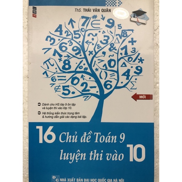 Sách - 16 Chủ đề Toán 9 luyện thi vào 10