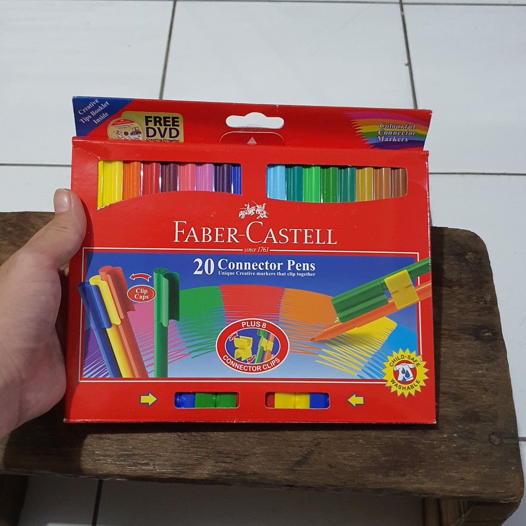 Đầu Nối Faber Castell Pens 20 30 Màu