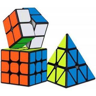 Sét 3 Rubik Biến Thể Pyraminx 2x2 3x3