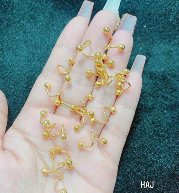 HOT BÔNG TAI VÀNG BẠC XOẮN MẪU MỚI NHẤT