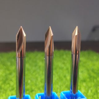 Mũi dao khắc - vát cạnh CNC - kim loại - nhôm đồng sắt thép - 4MM - CNC VN SHOP