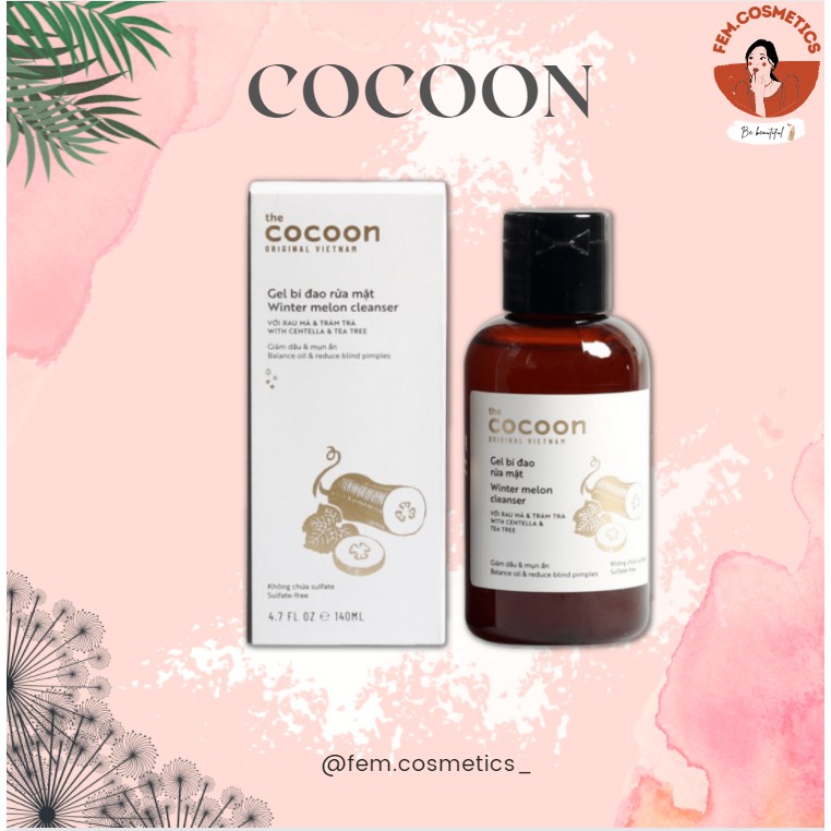 Gel rửa mặt bí đao Cocoon
