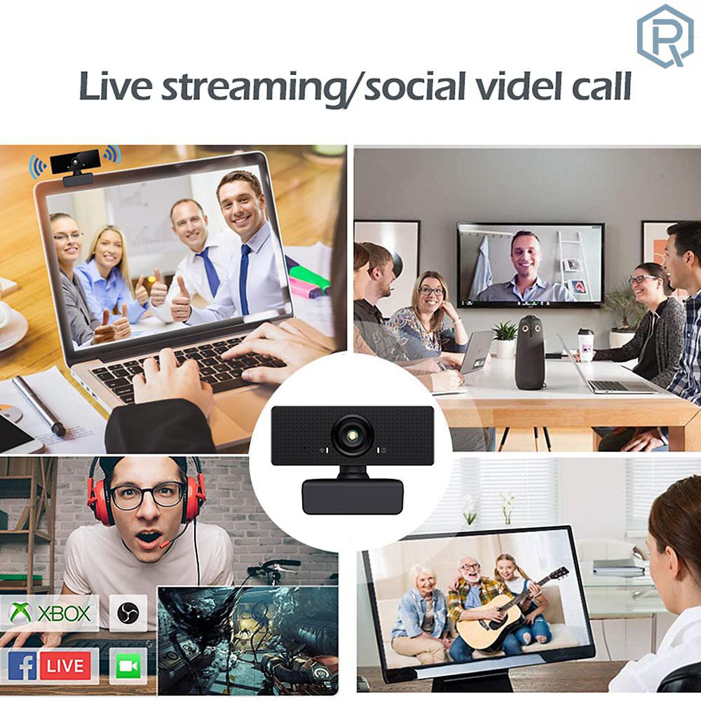 Webcam C60 1080p Full HD Hỗ Trợ Quay Video Có Mic Dành Cho Máy Tính | BigBuy360 - bigbuy360.vn