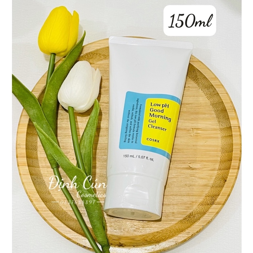 Sữa Rửa Mặt Corsx Low PH Good Morning Gel Cleanser 150ml
