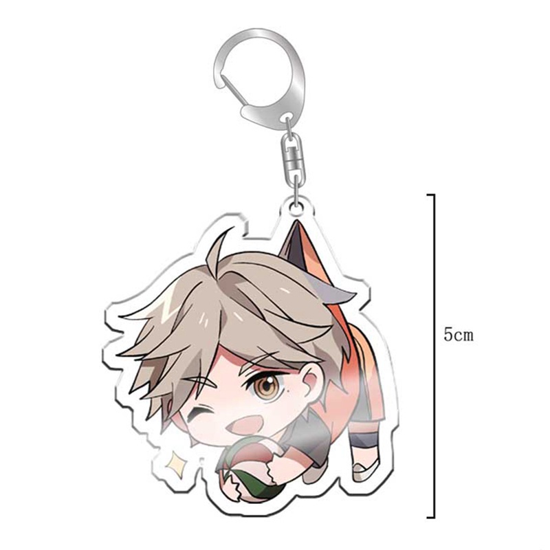 Tmdbyx Móc khóa hình nhân vật hoạt hình Haikyuu dễ thương