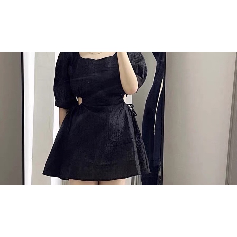 Đầm cut eo dây rút BIGSIZE  - Xẹt Studio Lady