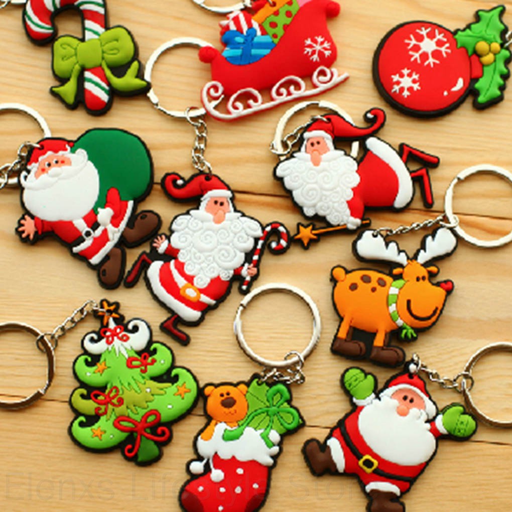 Móc khóa hình ông già noel sáng tạo đáng yêu