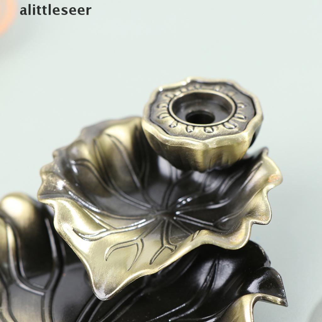 Đế Đốt Trầm Hương Hình Lá Sen Trang Trí Phòng Khách