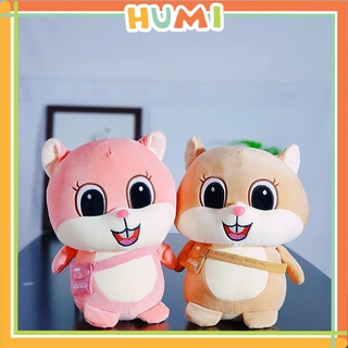 Gấu Bông Sóc Nâu Mang Cặp Siêu Mềm Dễ Thương Cute 40 cm