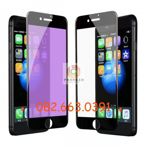 Kính cường lực Full màn IPhone SE 2020 Full keo, 9H bền, chuẩn