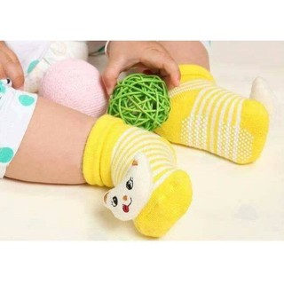 Tất len hình thú 3D cho bé