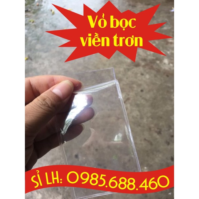 Vỏ bọc căn cước công dân - Trong 2 mặt, có nắp - Dày 2,2 Rem