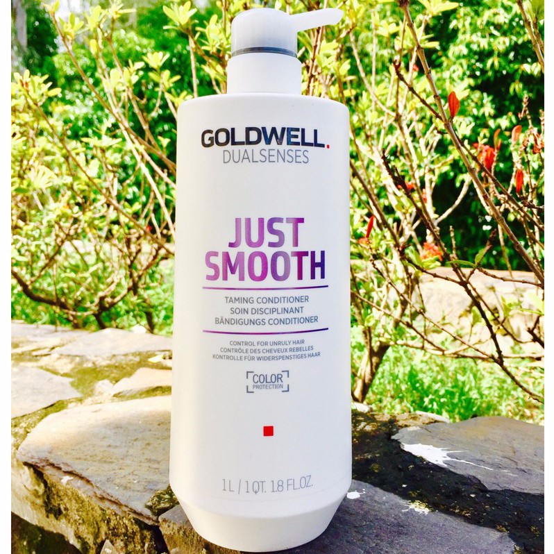 Dầu xả cho tóc suôn mượt Goldwell Just Smooth Conditioner 1000ml