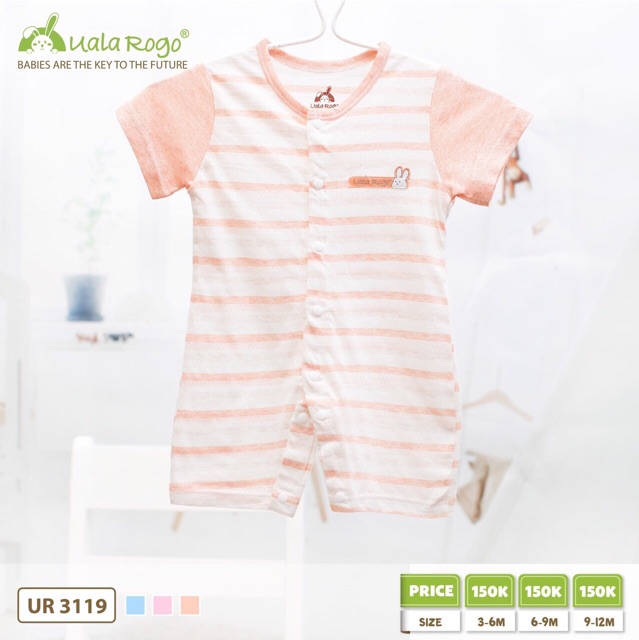 Body uala vải lỗ 3-12m