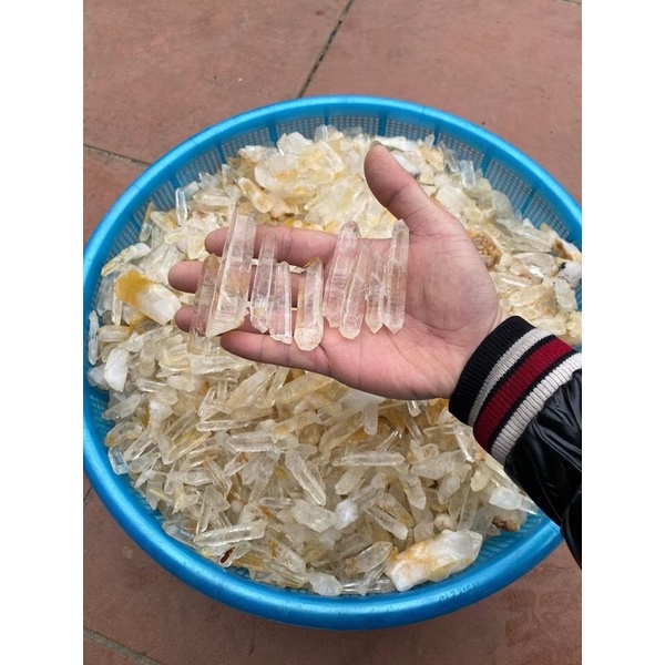 100gr Tinh Thể Đá Pha Lê Trắng vụn