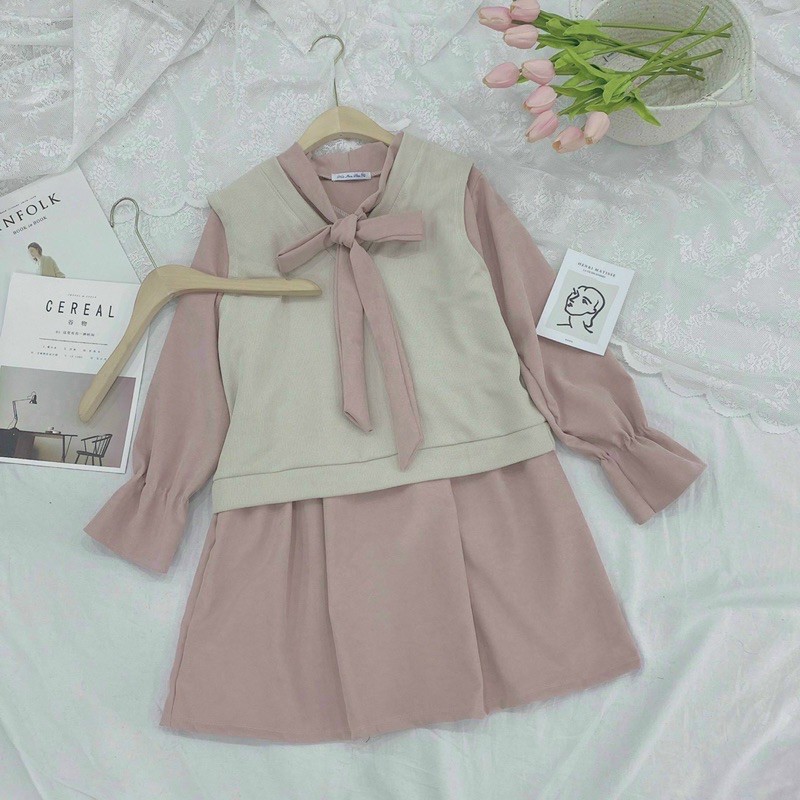 SET BBDOLL NHUNG TĂM VÀ YẾM GILE KÈM ẢNH THẬT