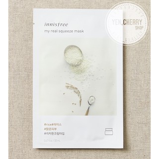 Mặt Nạ Giấy Innisfree tinh chất Gạo