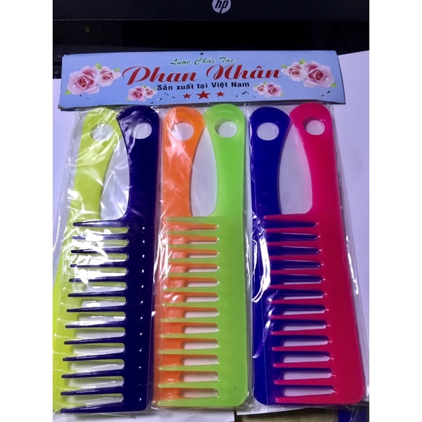 Set 6 Cái Lược RĂNG THƯA ĐẠI, Cho tóc Uốn, Tóc Rối (kt: 24* 6cm)