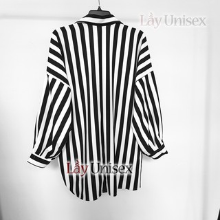 Sơ mi sọc OVERSIZE