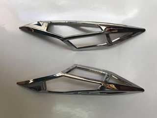 Cặp ốp xinhan trước mạ crom xe winner
