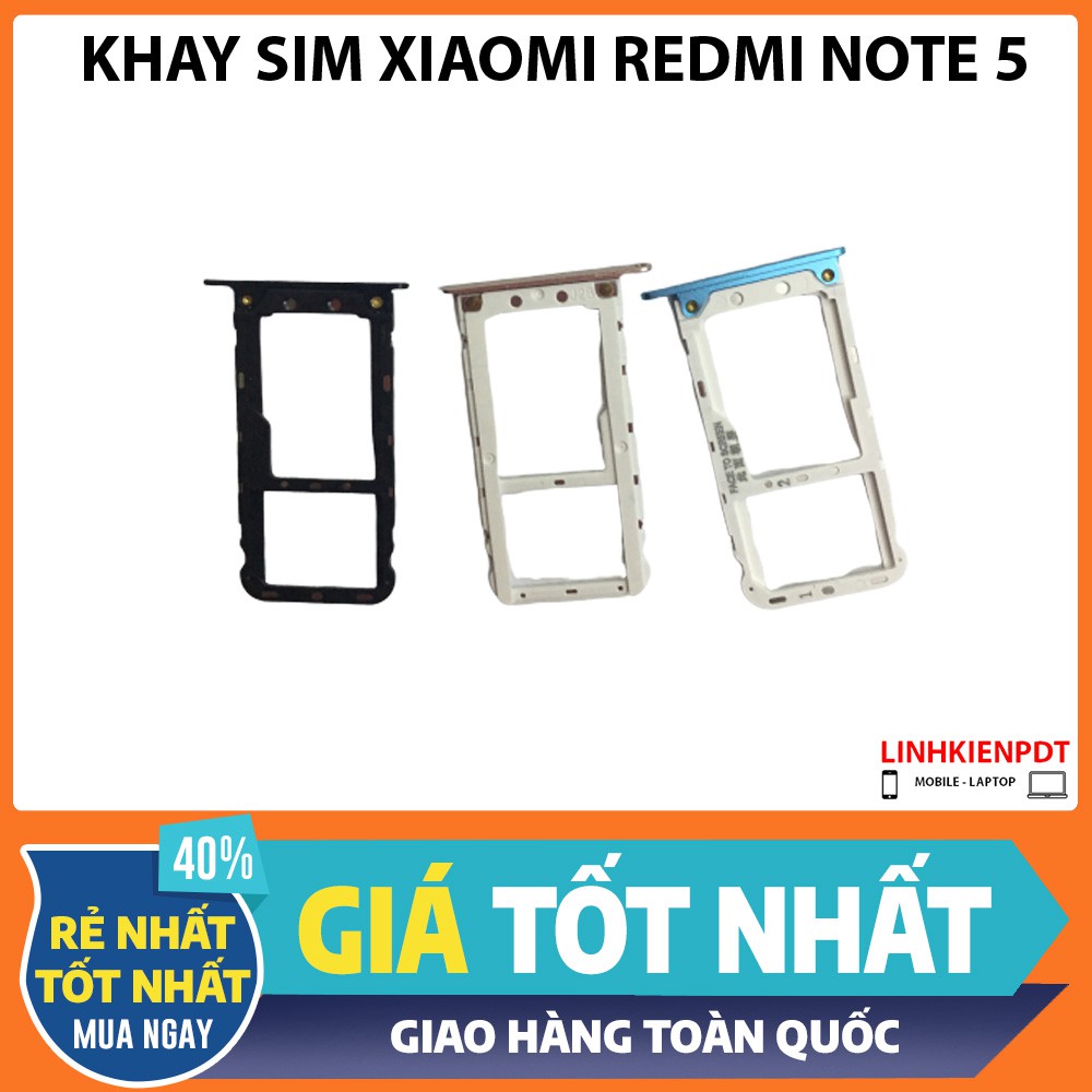 Khay Sim Xiaomi Redmi Note 5 Chính Hãng Giá Rẻ