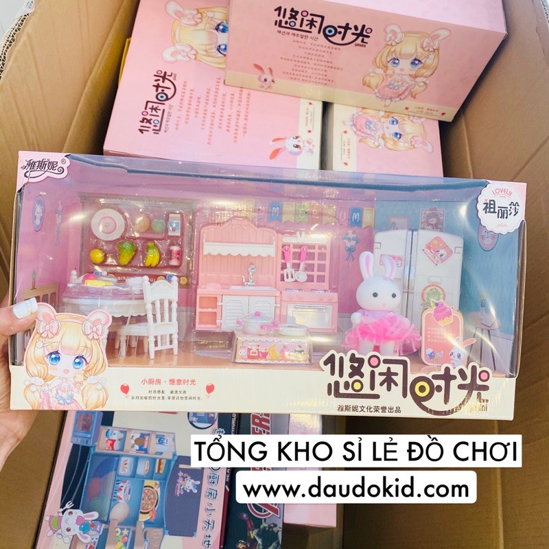 MÔ HÌNH NGÔI NHÀ THỎ