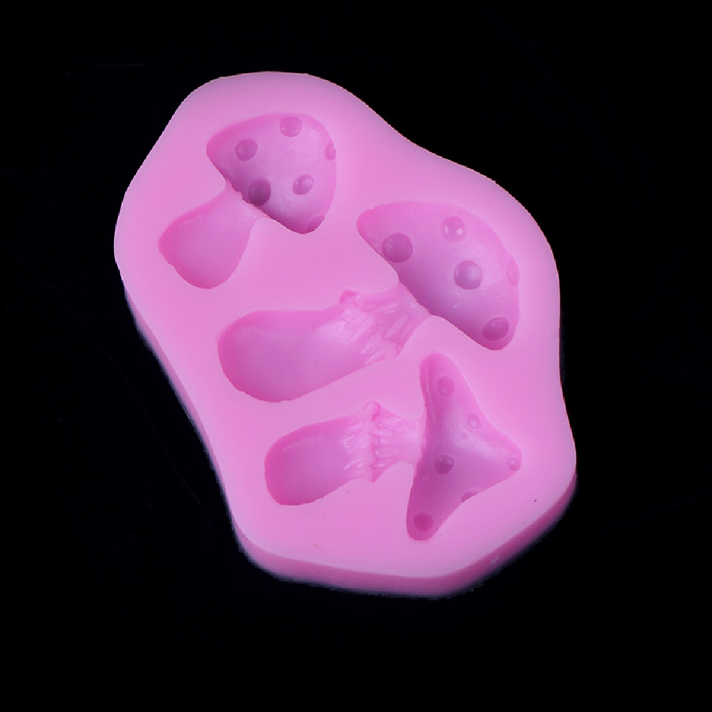 Khuôn silicone Làm Bánh Hình Nấm 3d Độc Đáo