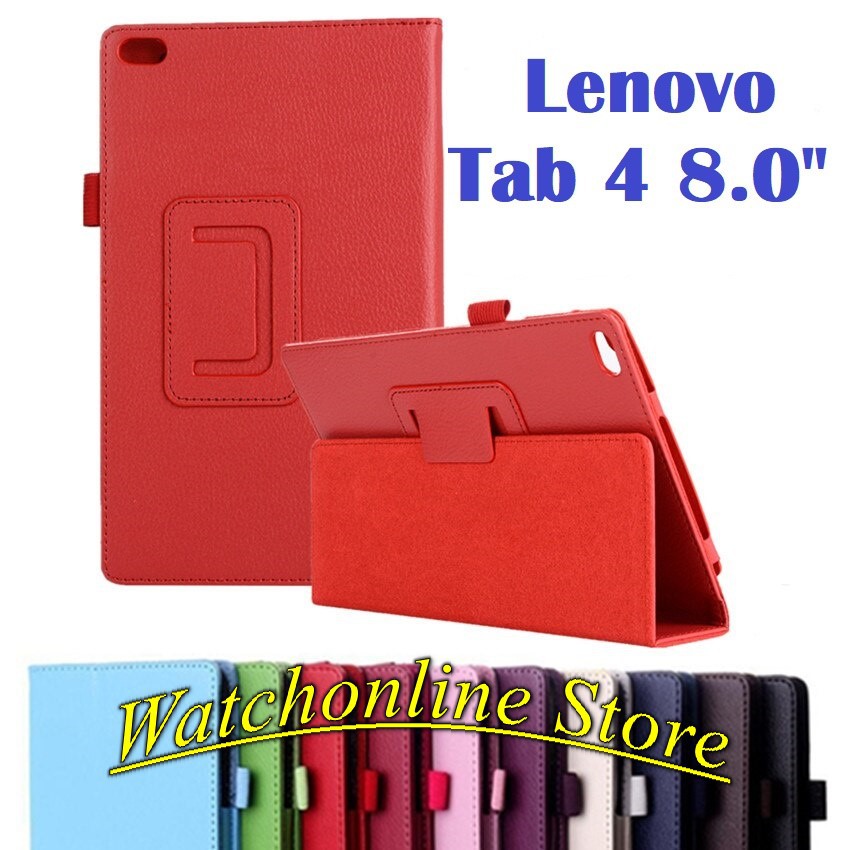 Bao da máy tính bảng cho Lenovo Tab 4 8.0 TB- 8504 8504F có giá đỡ