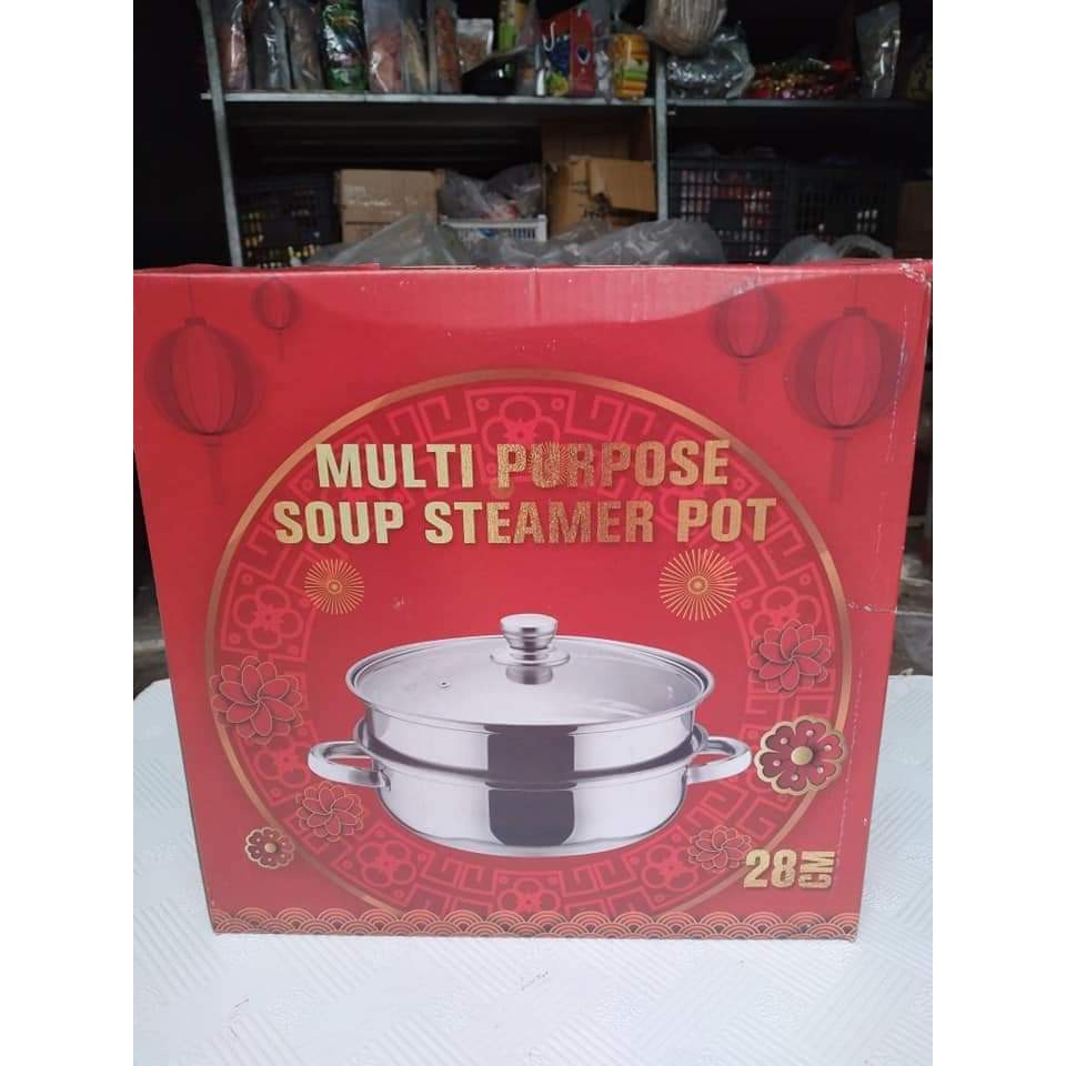 Nồi hấp hai tầng Pot