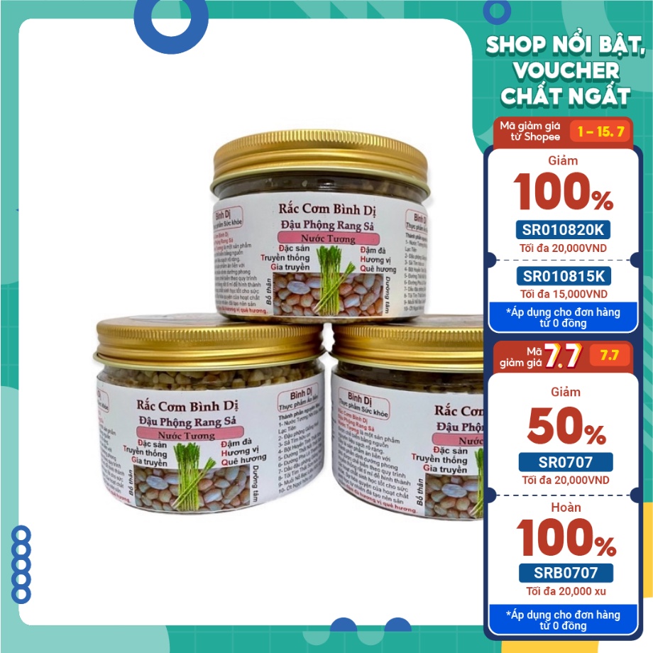 Muối Đậu Phộng Sả Thơm - Rắc Cơm