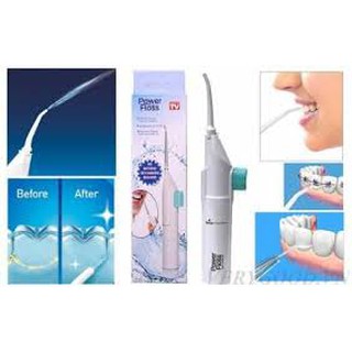 Tăm nước vệ sinh làm sạch răng miệng power floss