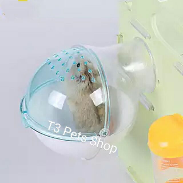 Nhà tắm vũ trụ gắn lồng dành cho hamster / đuôi mập