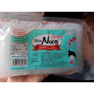 Bún nưa Vị Nguyên ăn kiêng Keto/Das/Lowcarb - Gói nhỏ 160 gram tiện sử dụng .Giá 16k/1 gói