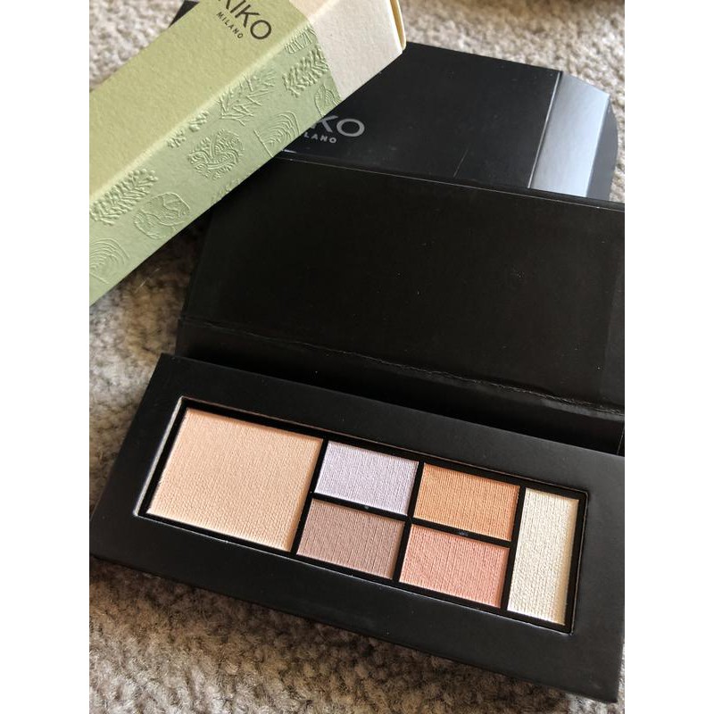 (Hàng săn sale Pháp) Bảng phấn mắt 06 màu KIKO Eyeshadow Palette