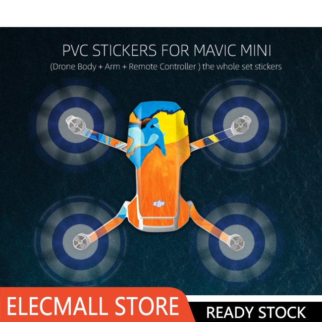 【ElECMALL】 DJI MAVIC MINI STICKERS PVC stickers for dji mavic mini