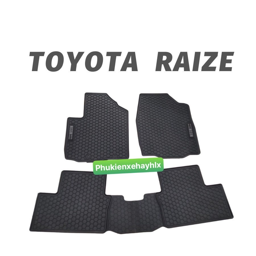 Lót Sàn Cao Su Xe Toyota Raize 2021