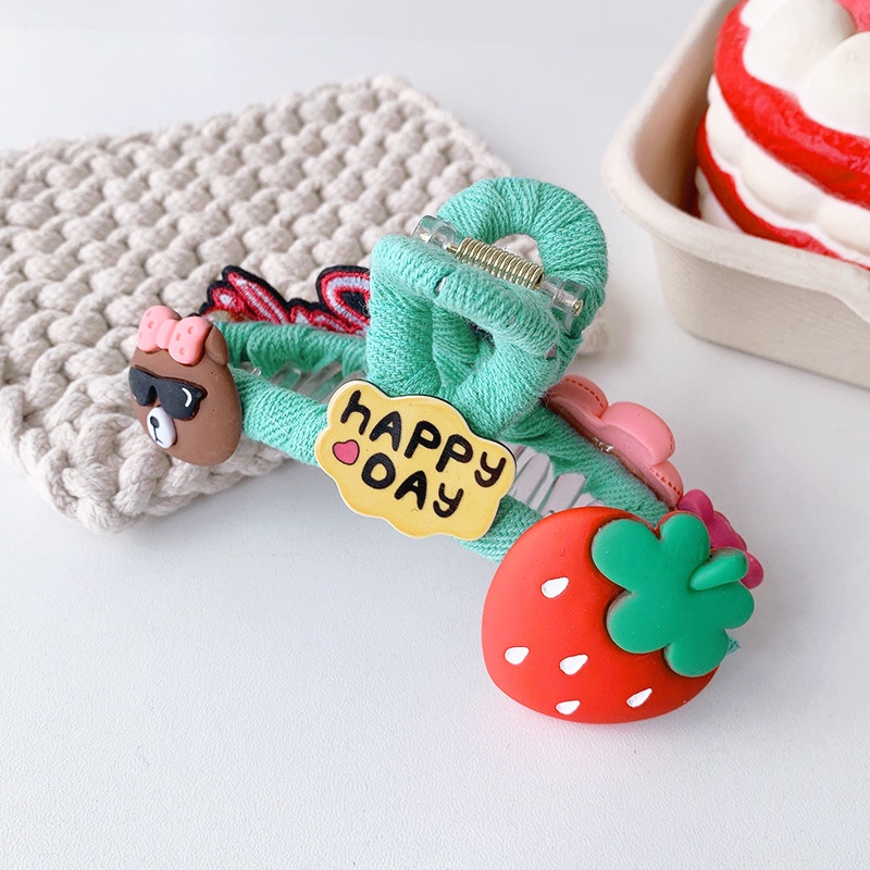 Kẹp tóc càng cua hình hoạt hình dễ thương