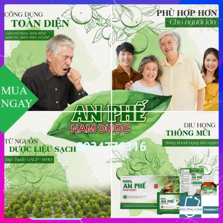 Kẹo An Phế Nam Dược ( hộp 20 vĩ x 5 viên)