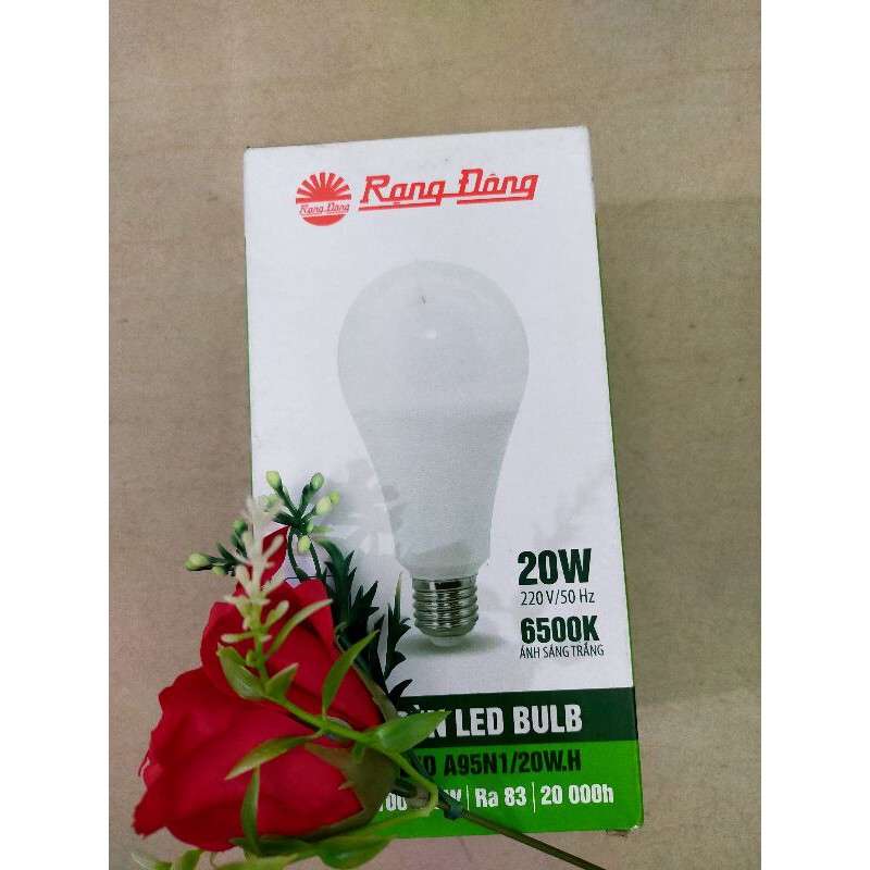 Bóng led tròn 20w rạng đông
