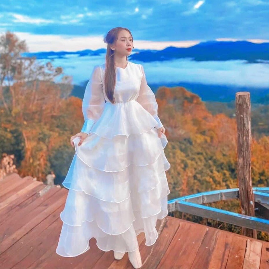 Set đồ nữ cá tính, set váy liền thân đi chơi sang chảnh mùa hè đẹp 8A00071