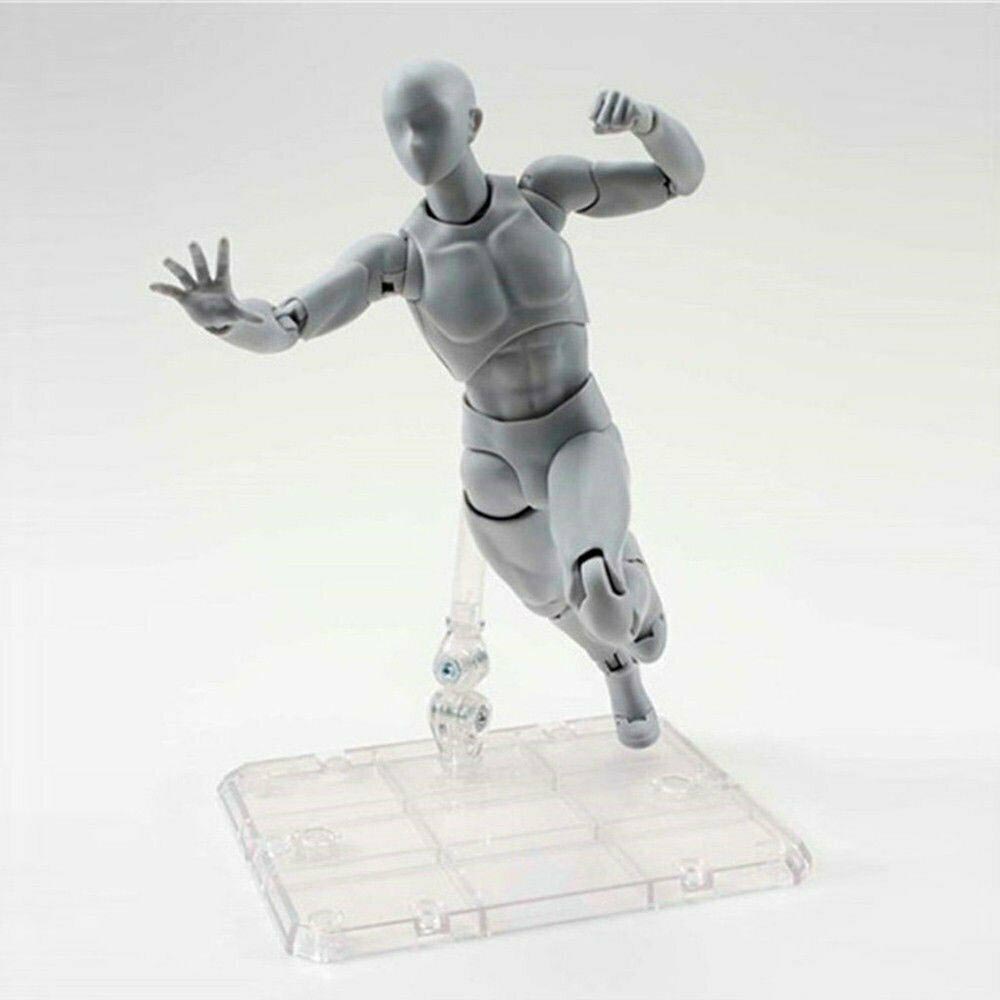 Mô Hình Đồ Chơi Cơ Thể Người Kiểu Nam/Nữ Chất Lượng Cao Phiên Bản SHF Màu Xám Cho Trẻ Em Và Bạn Bè