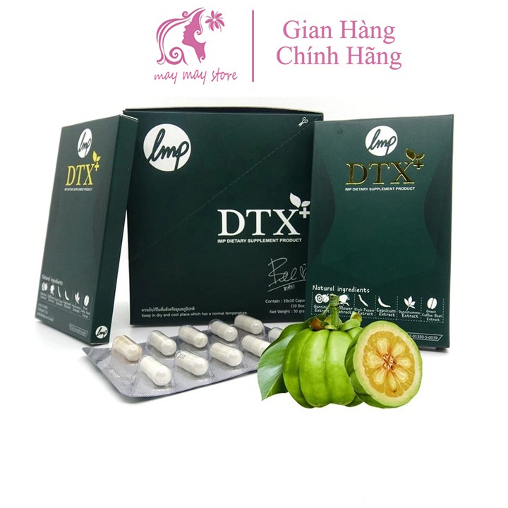 Giảm Cân Dtoxi Plus (1 vỉ 10 viên)