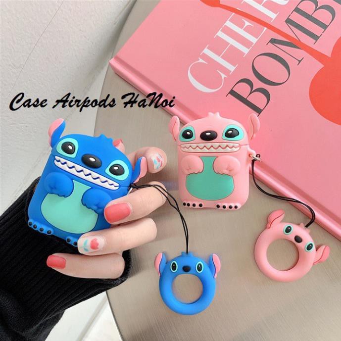 case bảo vệ tai nghe Airpods 2 Hoạt Hình Stitch