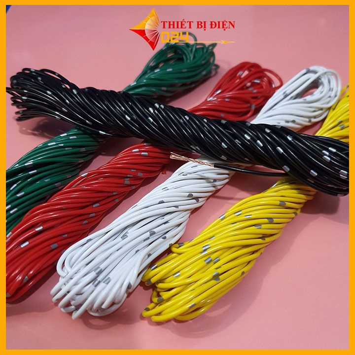 Dây điện nhật lõi đồng 1.25mm chuyên dùng cho ô tô xe máy