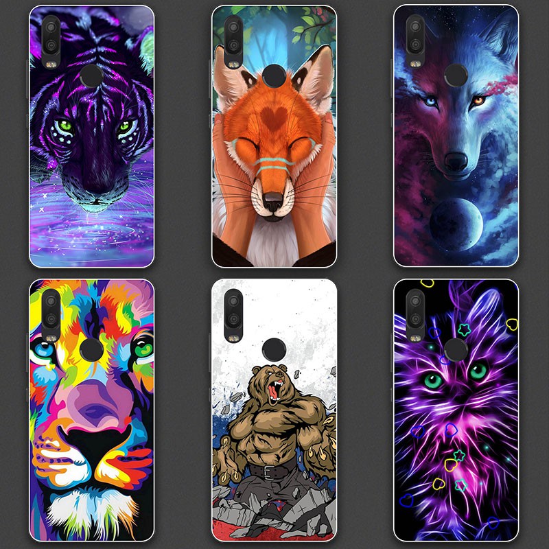 Ốp điện thoại in hình hoạt hình dễ thương cho Bq Aquaris X2 / X2 Pro Vesmart 1